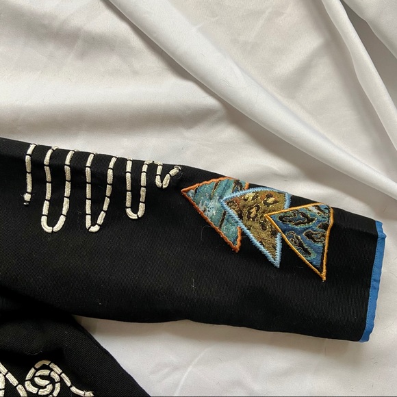 HP⭐️ Vintage 80s Abstract Patchwork Coat - Picture 6 of 15